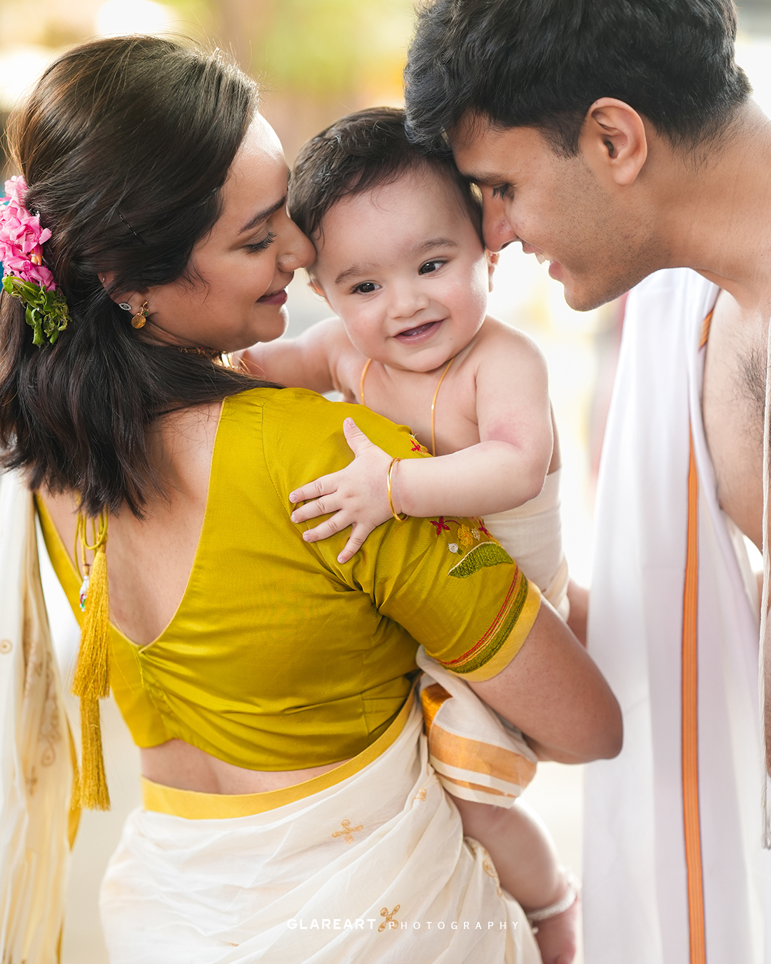 chorunnu ceremony baby photoshoot